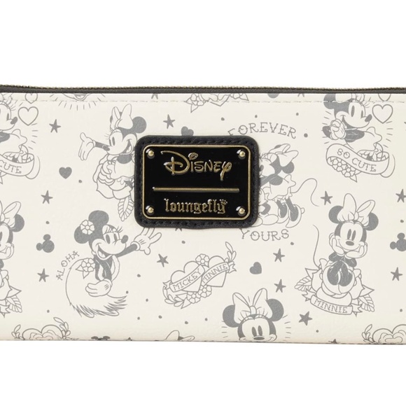 NWT Minnie Mouse Tattoo Wallet - Picture 2 of 4